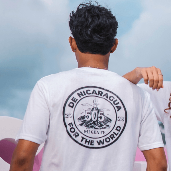 505 Mi Gente First Release Classic Tee Solid White