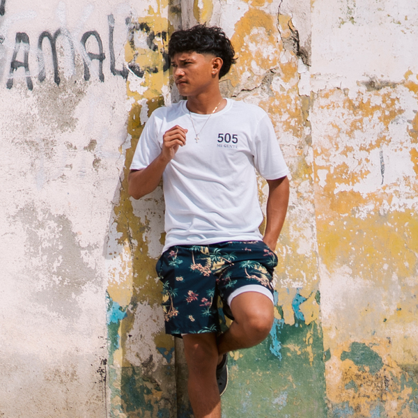 505 Mi Gente First Release Classic Tee Solid White